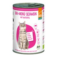 Katze Bio-Menü Schwein - Produktbild