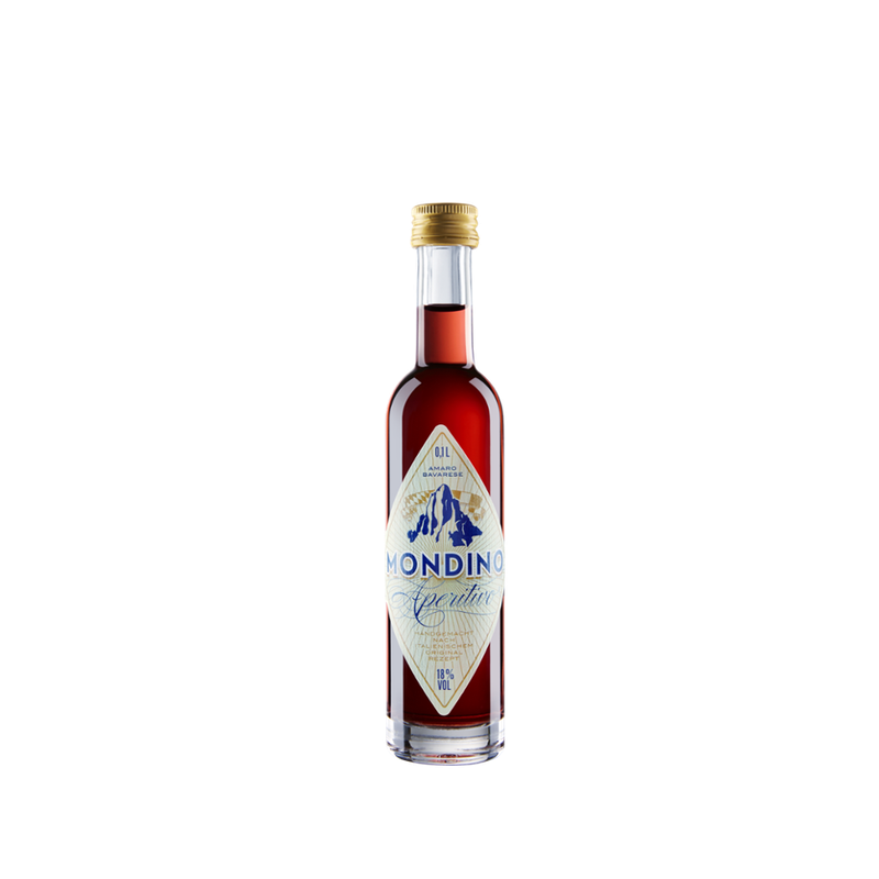 MONDINO – Amaro Bavarese MONDINO – Aperitivo Bavarese Bio Bitter 0,1l - Produktbild