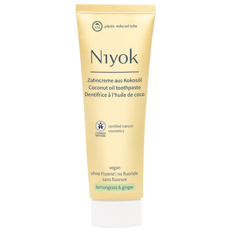 Niyok NIYOK - Dentifrice à l'huile de coco bio : citronnelle & gingembre - Produktbild