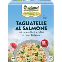 Tagliatelle al Salmone mit zartem Bio-Lachsfilet  - Produktbild
