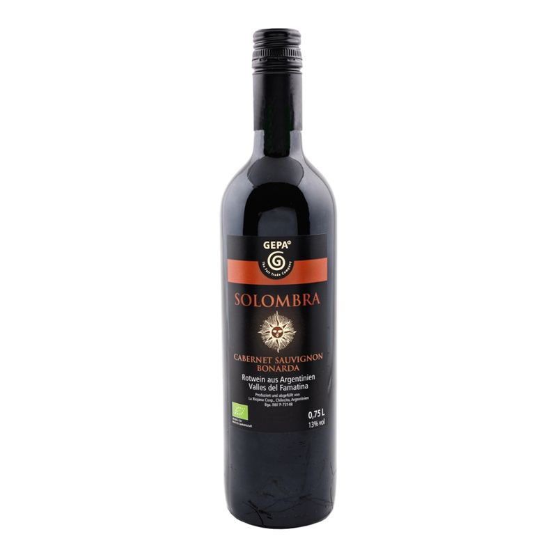 GEPA - The Fair Trade Company SOLOMBRA Cabernet Sauvignon Bonarda - Produktbild