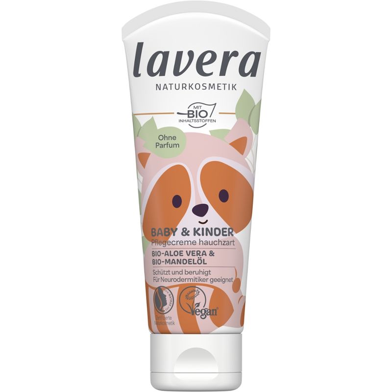 lavera Baby & Kinder Pflegecreme hauchzart - Produktbild
