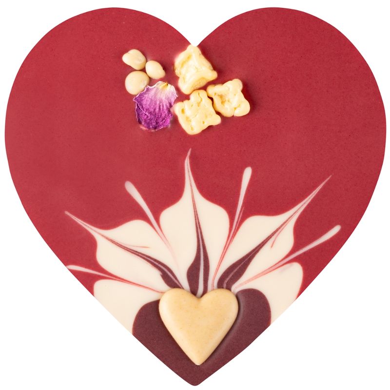 Zotter Schokolade Herz Himbeere - Produktbild