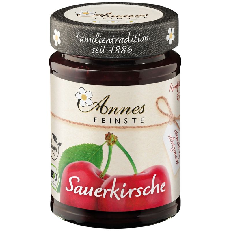 Annes Feinste Bio Sauerkirsch Konfitüre extra - Produktbild