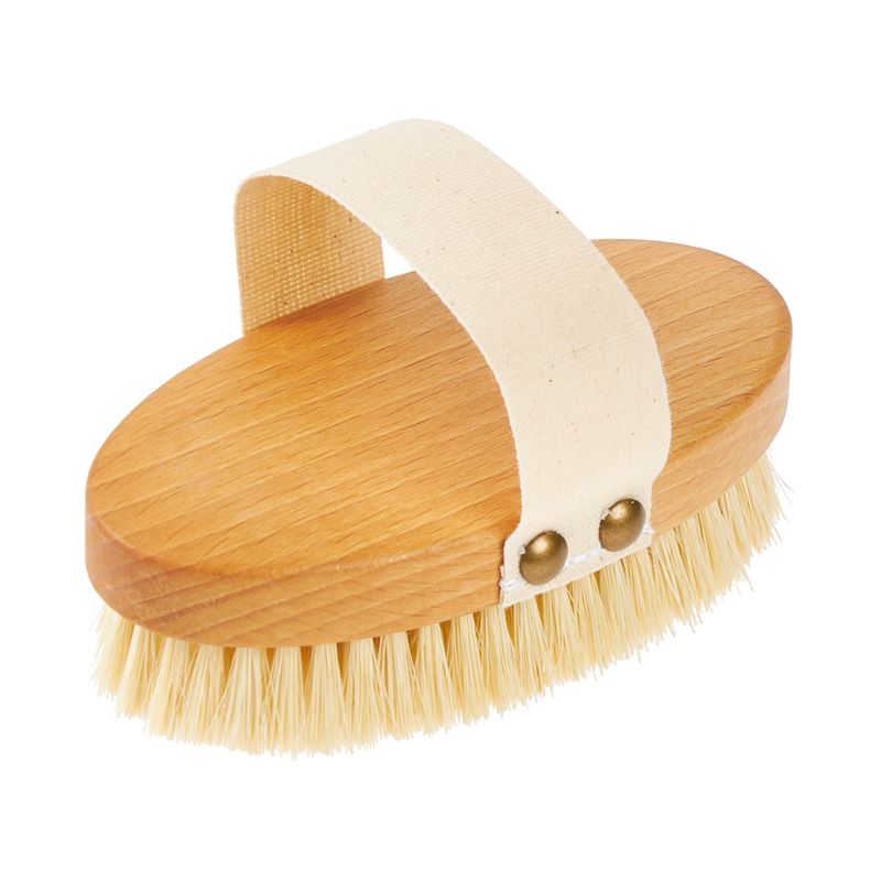 Faller Massagebürste, Buche, oval, Tampico Fibre, LANG - Produktbild