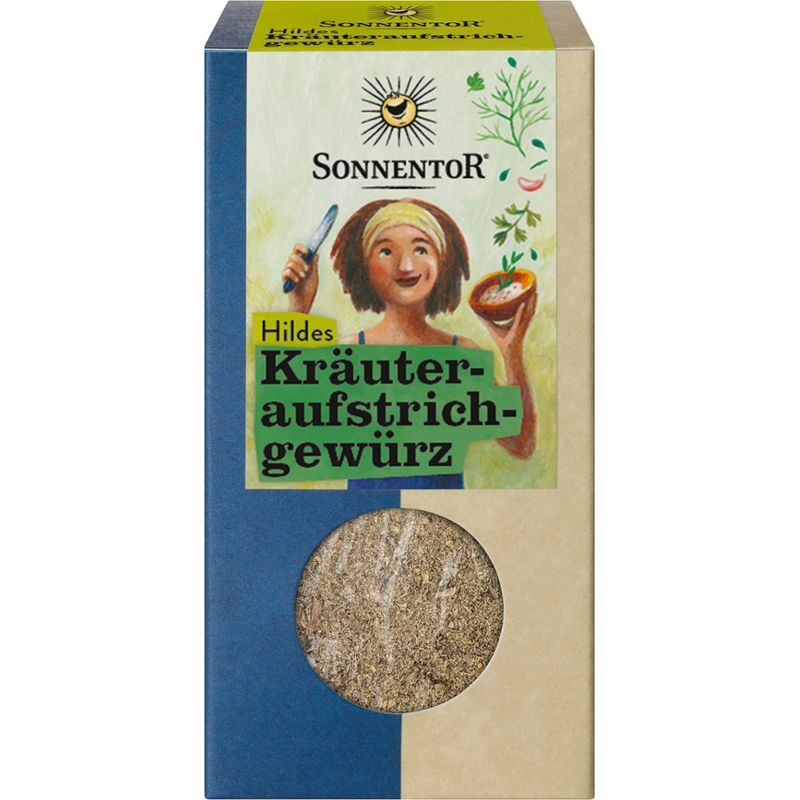 Sonnentor Hildes Kräuteraufstrich Gewürz, Packung - Produktbild