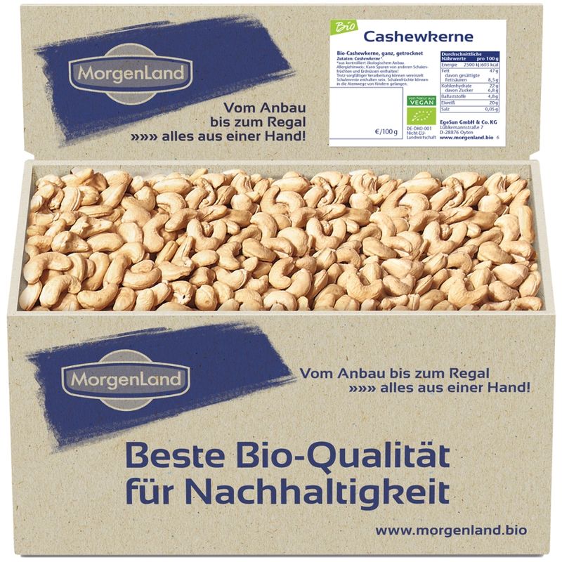 MorgenLand Cashewkerne - Produktbild