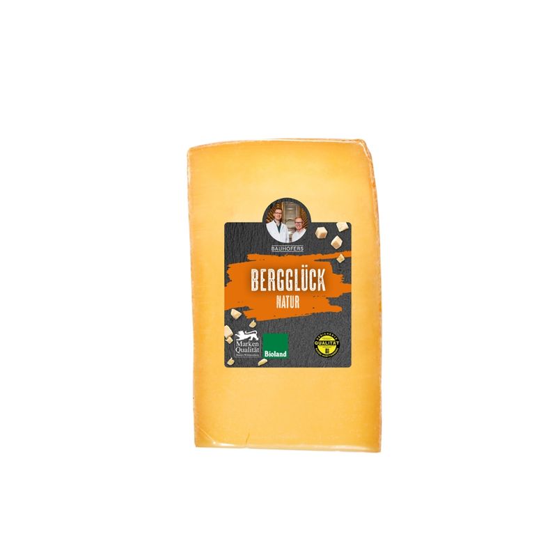 Käserei Bauhofer BIO Bioland Bergglück natur 180g mindestens 50% Fett i. Tr. - Produktbild