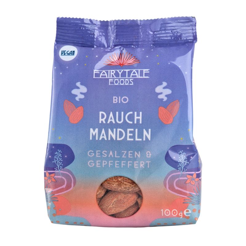 Fairytale Foods Rauchmandeln, 100g - Produktbild