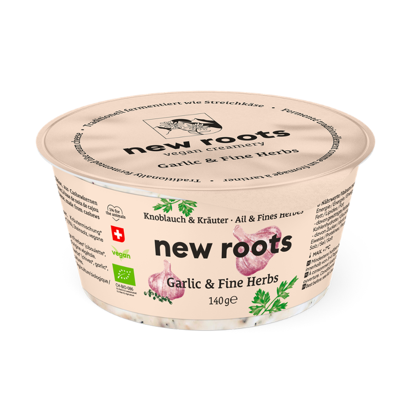 New Roots Pflanzliche Alternative zu Streichkäse, aus Cashewkernen - Produktbild
