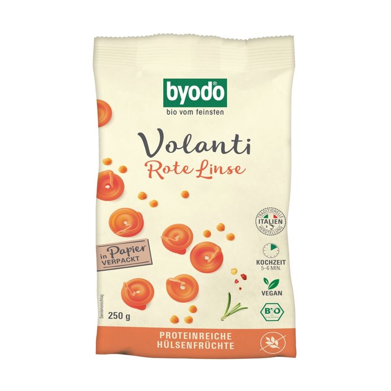 Byodo Byodo Volanti, red lentil, 250g - Produktbild