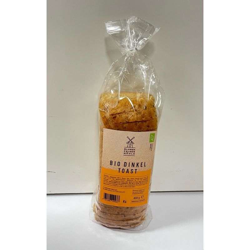 BLUMEN FELDER MÜHLE Bio-Dinkelbrot mit extra nativem Olivenöl (3%) - Produktbild