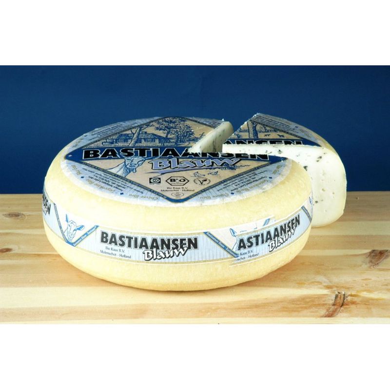 Bastiaansen Bio Bastiaansen Ziegenkäse blau  1/4 Laib - Produktbild