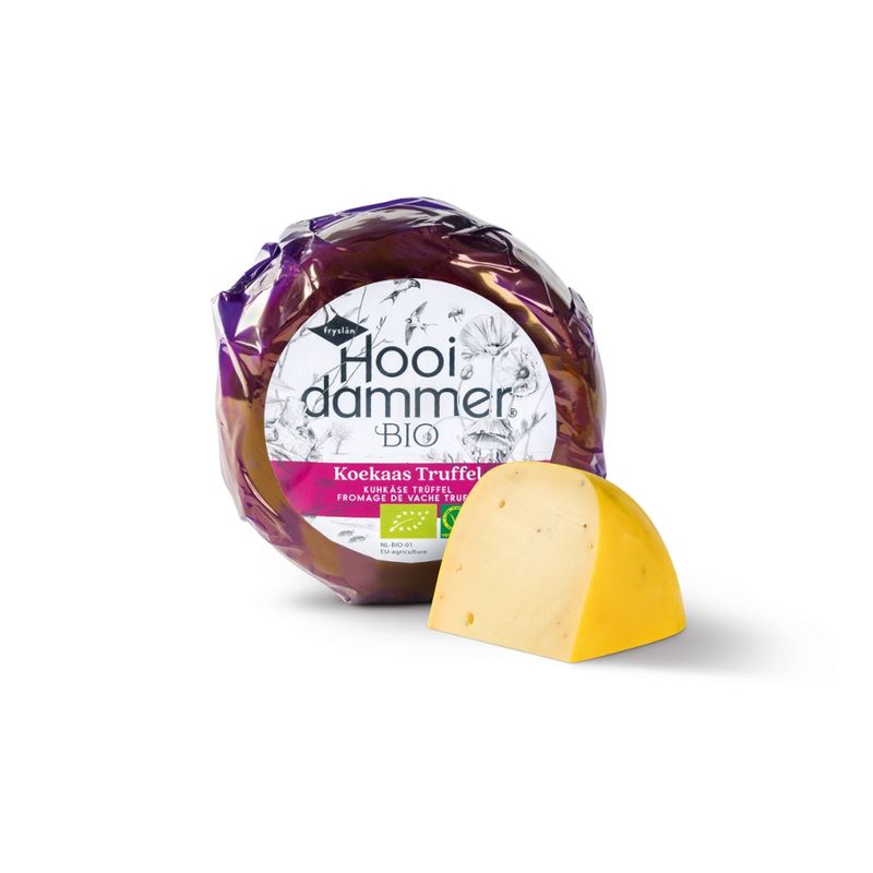 Hooidammer Hooidammer Baby Käsezubereitung aus Bio Schnittkäse Trüffel nach niederländischer Herstellungsart 280g 48% Fett i. Tr. - Produktbild