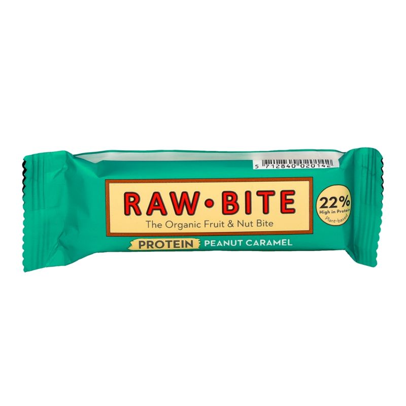 Raw Bite Fruchtriegel Protein Peanut Caramel - Produktbild