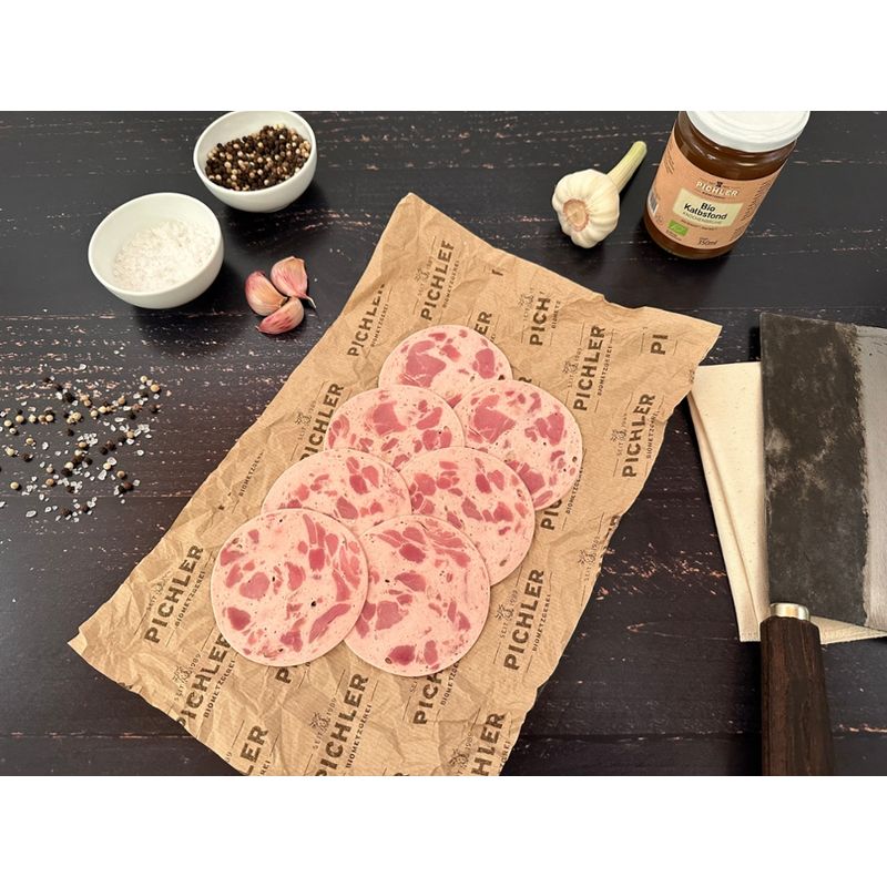Biometzgerei Pichler Bio-Putenbierschinken, geschnitten, ca. 500g - Produktbild