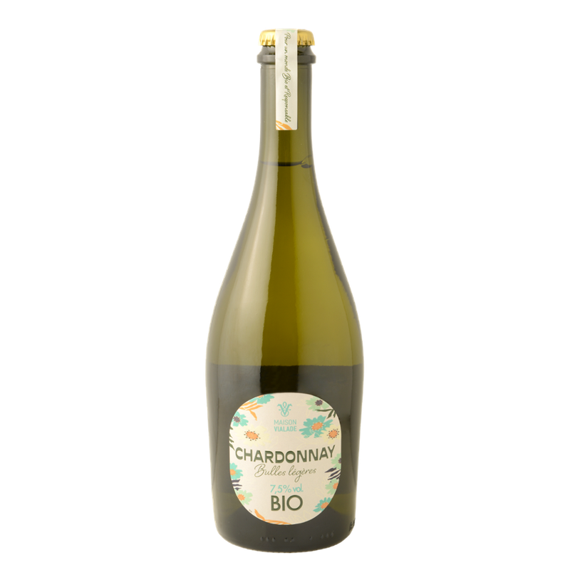 Montmija Maison Vialade Bulles legeres blanc Chardonnay - Produktbild