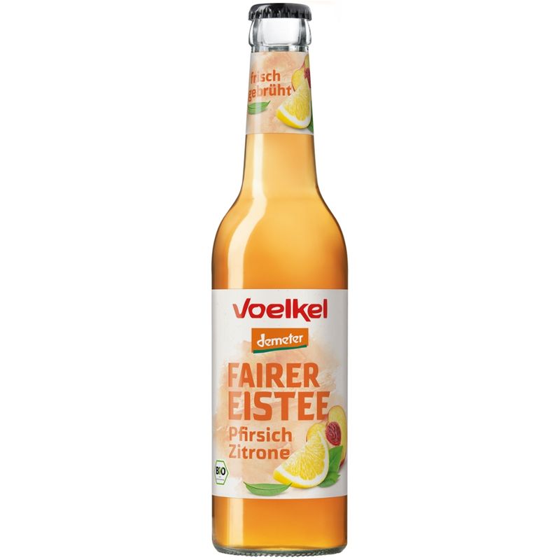 Voelkel Fairer Eistee Pfirsich Zitrone - Produktbild