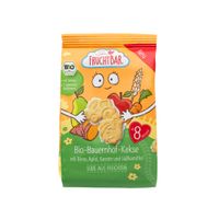 Bio-Bauernhof-Kekse mit Birne, Apfel, Karotte und Süßkartoffel - Produktbild