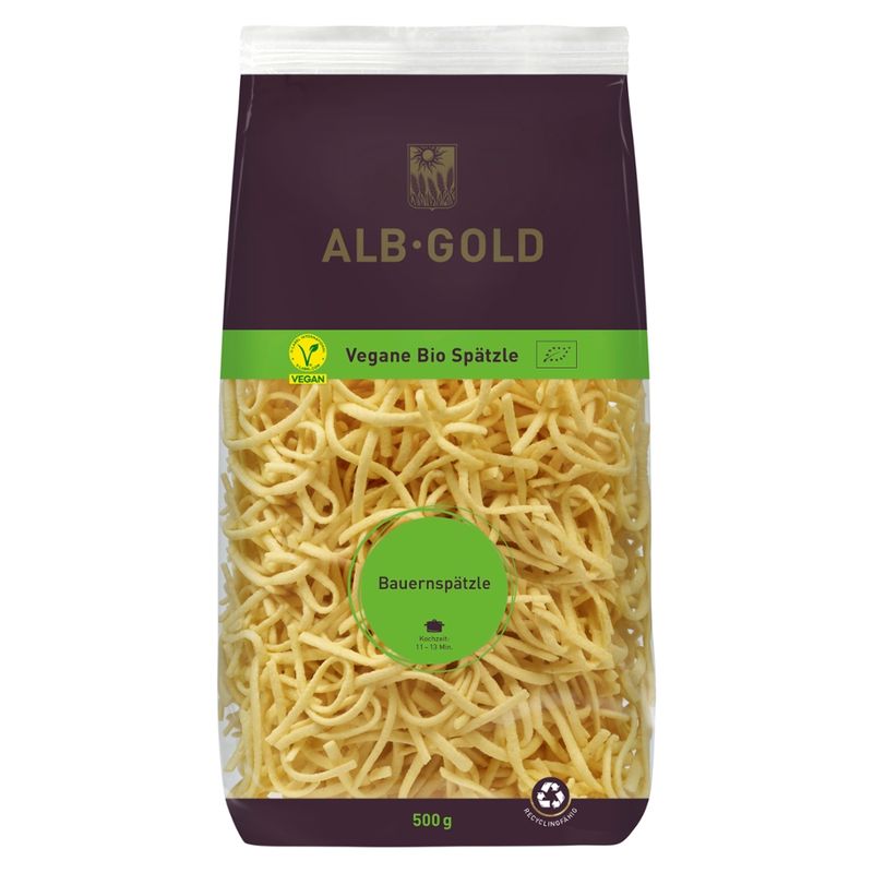 ALB-GOLD AG vegane Bio Bauernspätzle - Produktbild