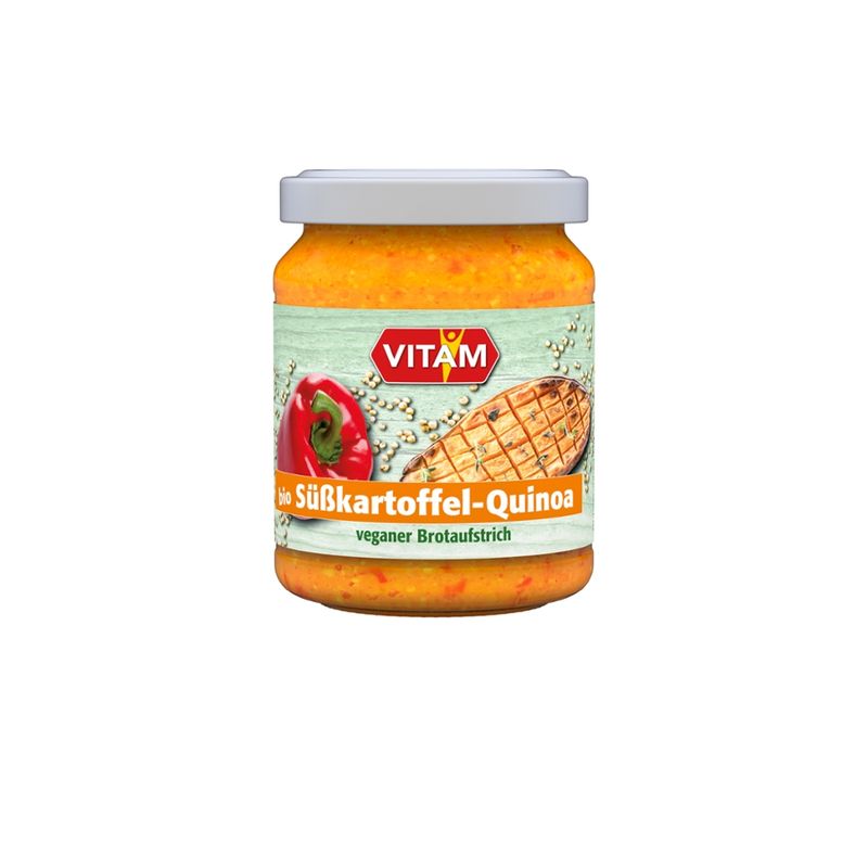 VITAM Hefe-Produkt Bio Süßkartoffel-Quinoa Aufstrich - Produktbild