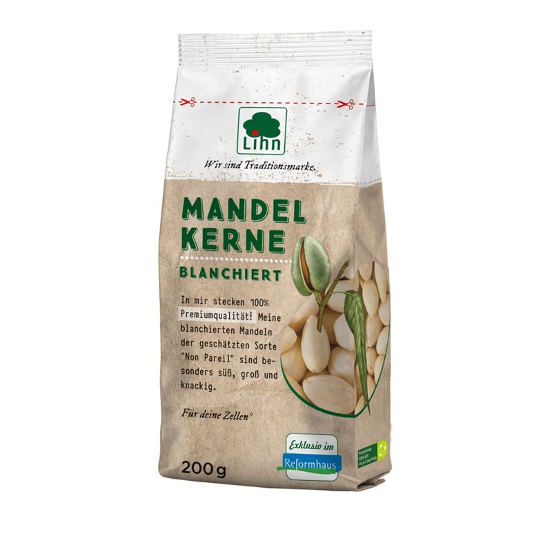 Lihn Mandelkerne, blanchiert, 20/22er - Produktbild