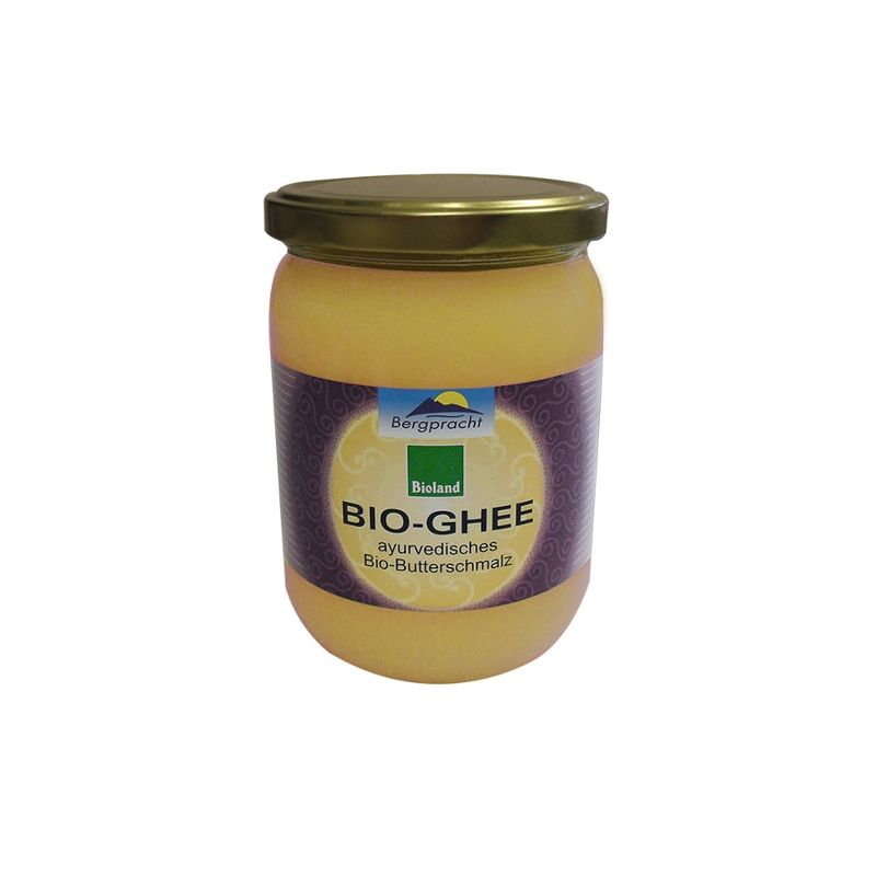 Bergpracht Bioland Ayurvedisches Bio Ghee 420g Glas - Produktbild