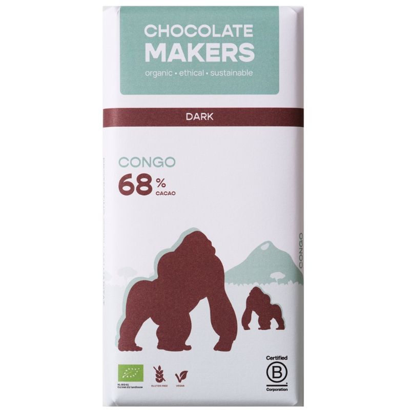 Chocolatemakers Kongo Pur 68% - Produktbild