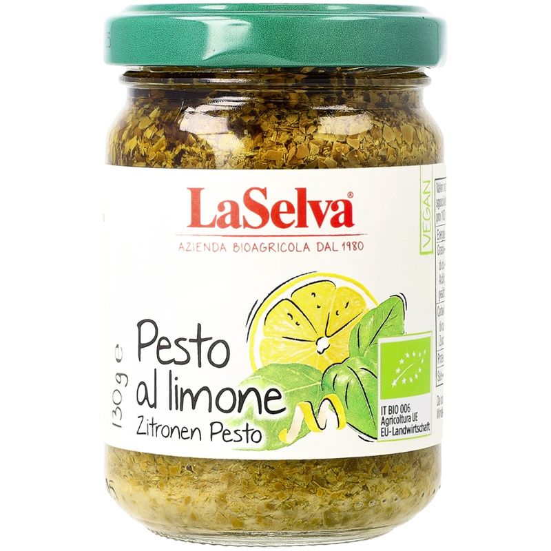 LaSelva Pesto al limone - Zitronen Pesto - Produktbild