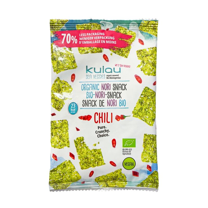 KULAU KULAU Bio-Nori-Snack CHILI 4 g - Produktbild