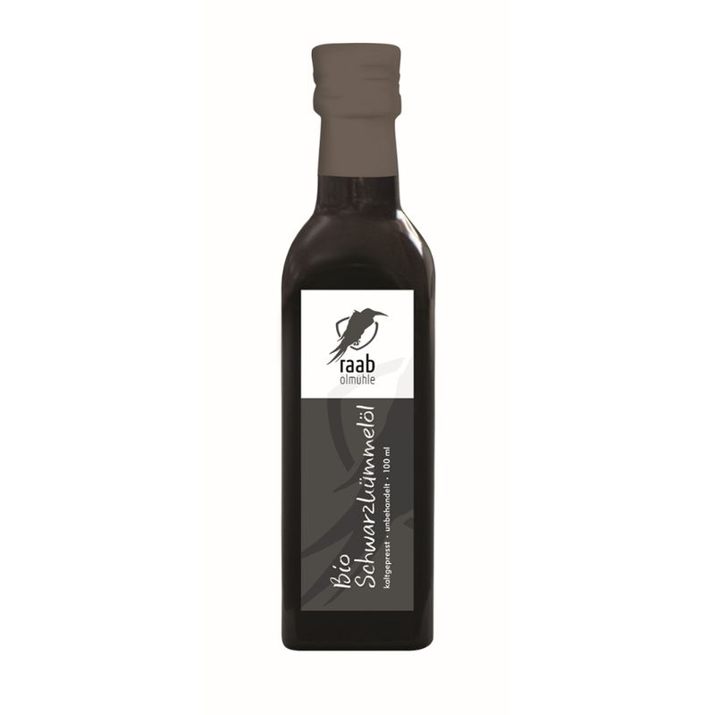 Ölmühle Raab Bio Schwarzkümmelöl kaltgepresst 100ml - Produktbild