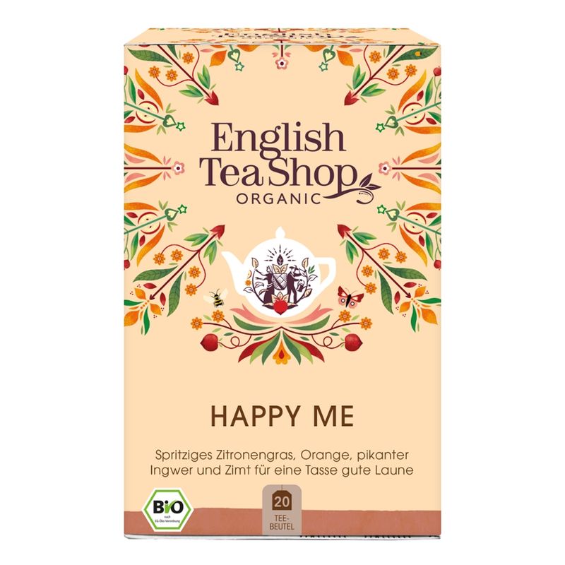 English Tea Shop English Tea Shop - Happy Me, BIO Wellness-Tee, 20 Teebeutel - Produktbild