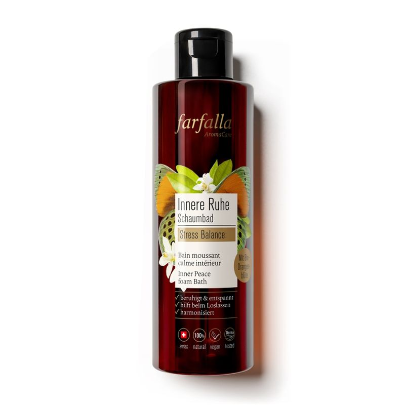farfalla Innere Ruhe Schaumbad, Stress Balance, 200ml - Produktbild
