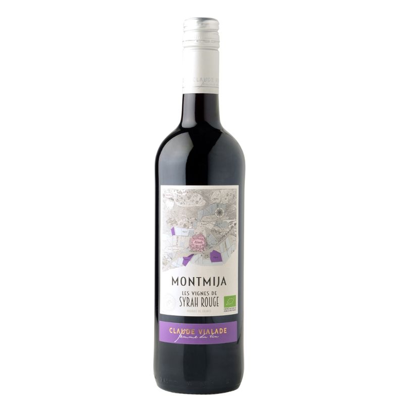 Montmija Rouge Syrah Montmija BIO Claude Vialade Pays D'oc - Produktbild