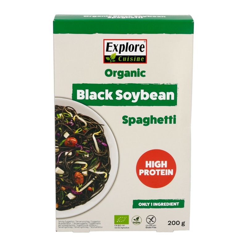 Explore Cuisine Spaghetti aus schwarzen Sojabohnen - Produktbild