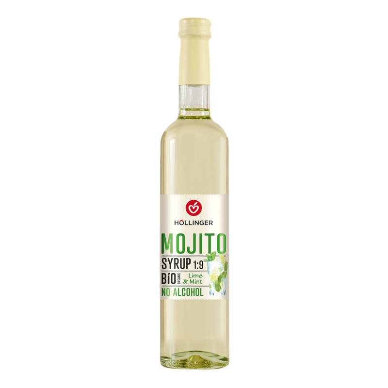 IMS Höllinger Bio  Mojito Cocktailsirup 500ml Glas Flasche - Produktbild