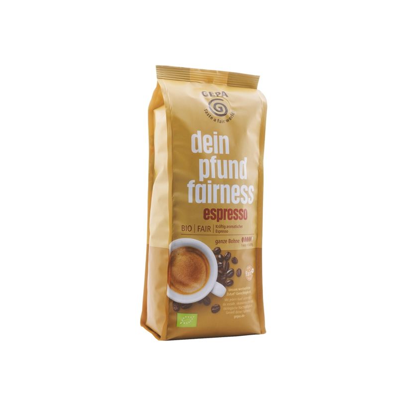 GEPA - The Fair Trade Company Bio dein pfund fairness espresso - Produktbild