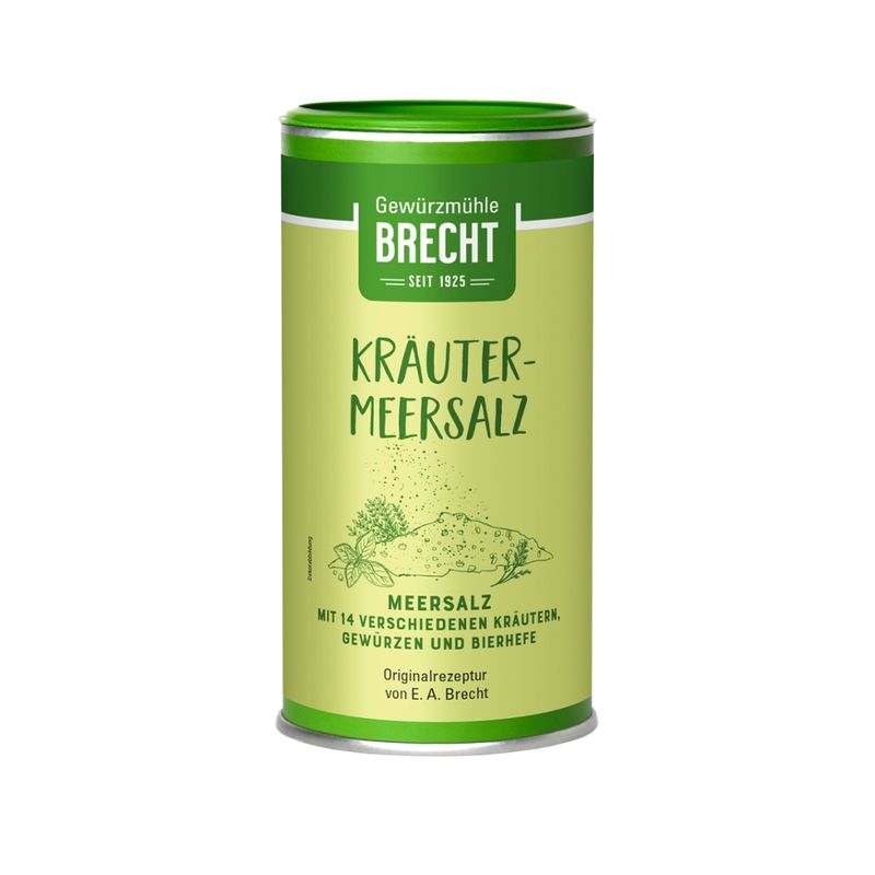 Gewürzmühle Brecht Kräuter-Meersalz-Dose - Produktbild