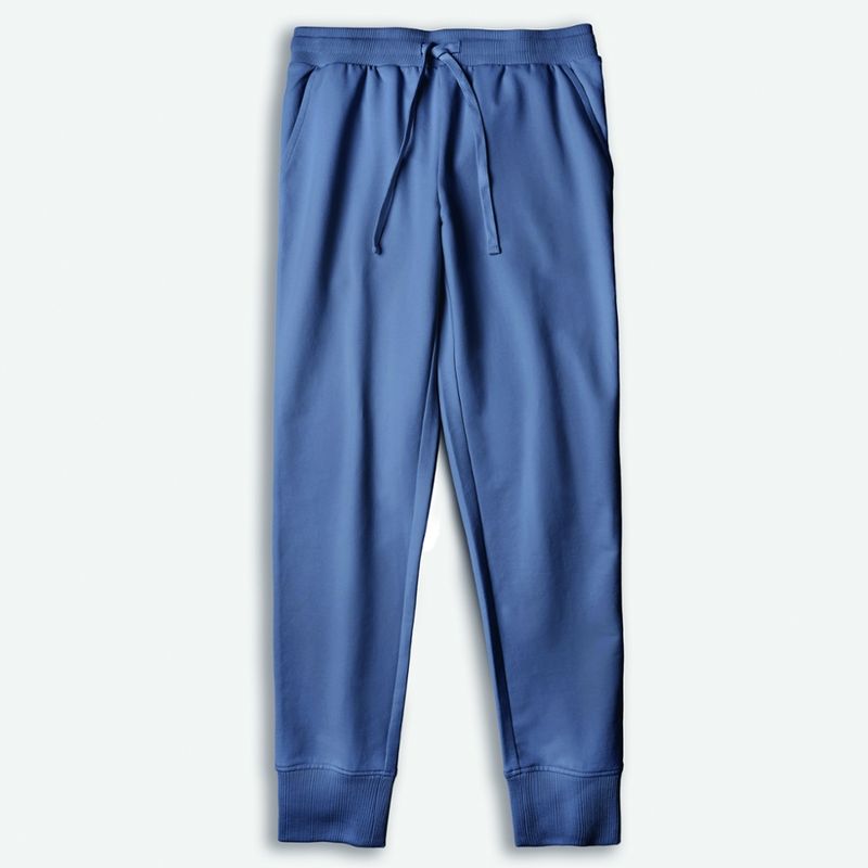LIVING CRAFTS Damen Relax-Hose greyish blue S - Produktbild