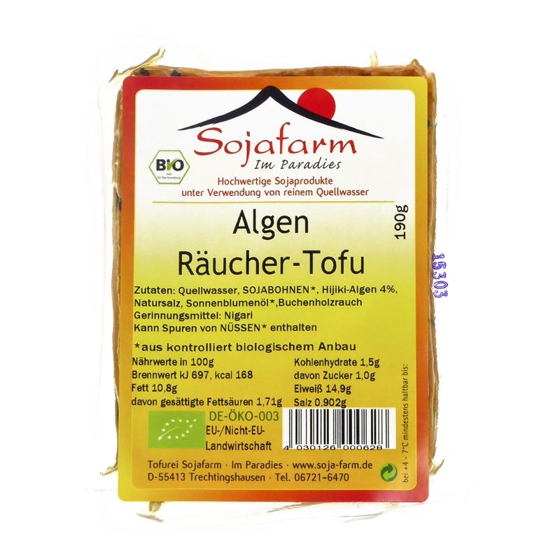 Sojafarm Algen Räucher-Tofu - Produktbild