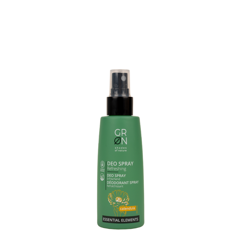 GRN GRN [GRÜN] Deo Spray Erfrischend Bio-Ringelblume - Essential Elements - Produktbild