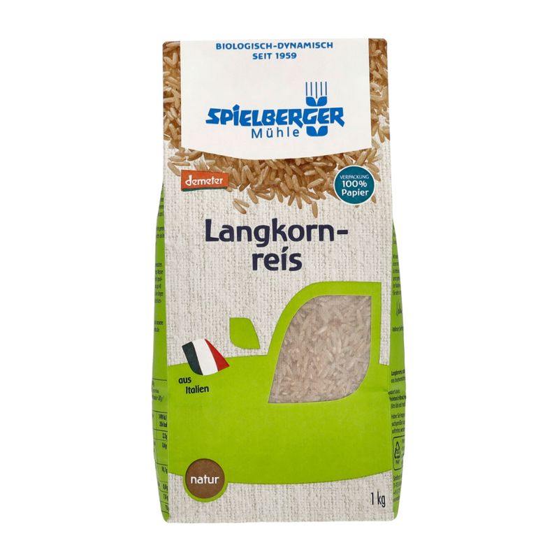 Spielberger Mühle Langkornreis, natur, demeter - Produktbild