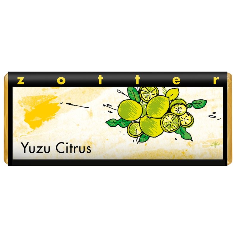 Zotter Schokolade Yuzu Citrus - Produktbild