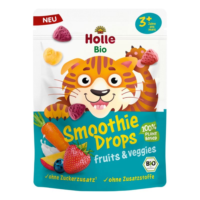 Holle  Smoothie Drops fruits & veggies - Produktbild