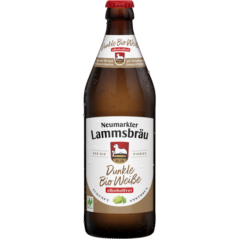 Neumarkter Lammsbräu Lammsbräu Dunkle Weiße alk.frei (Bio) - Produktbild