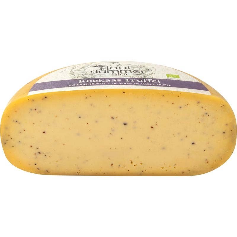 Hooidammer 1/2 Hooidammer Käsezubereitung aus Bio Schnittkäse Trüffel nach niederländischer Herstellungsart 4/5kg mindestens 50% Fett i. Tr. - Produktbild