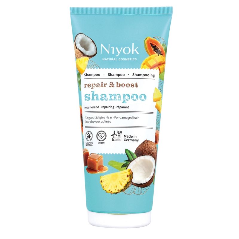 Niyok repair & boost Shampoo, reparierend - Produktbild