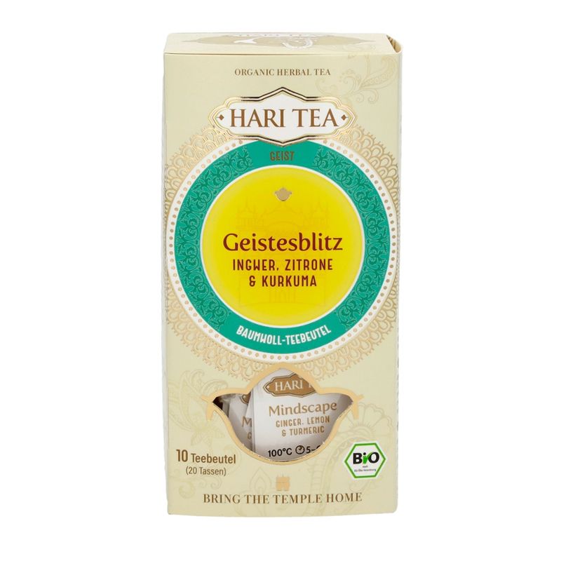 Hari Tea Hari Tea Geistesblitz - Ingwer, Zitrone, Kurkuma - Produktbild
