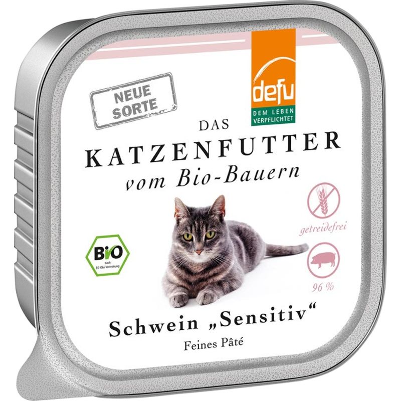 defu - Das Tierfutter vom Bio-Bauern Katze Schwein "Sensitiv" - Produktbild