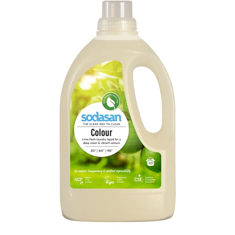 sodasan Colour Laundry Liquid Lime - Produktbild